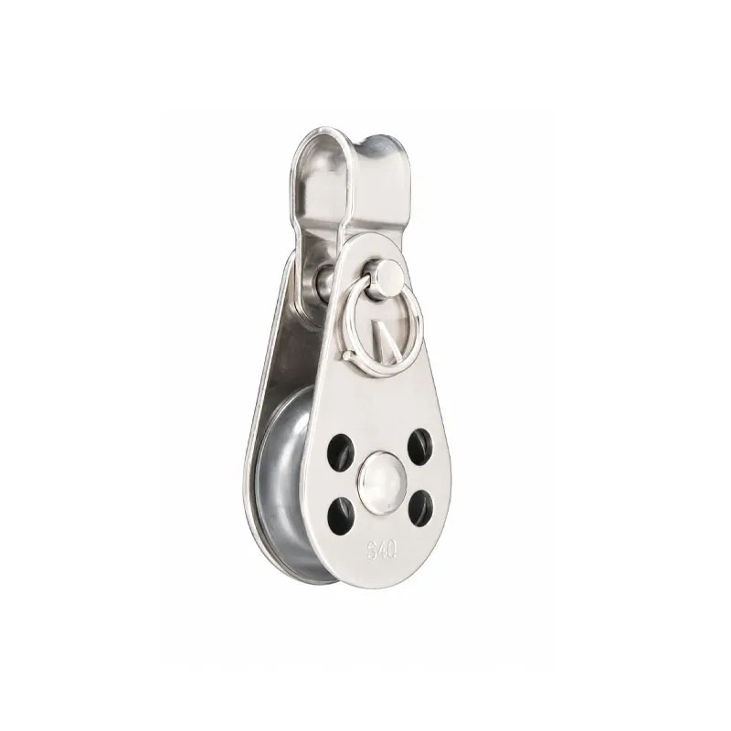 Stainless Steel Block With Nylon Sheave