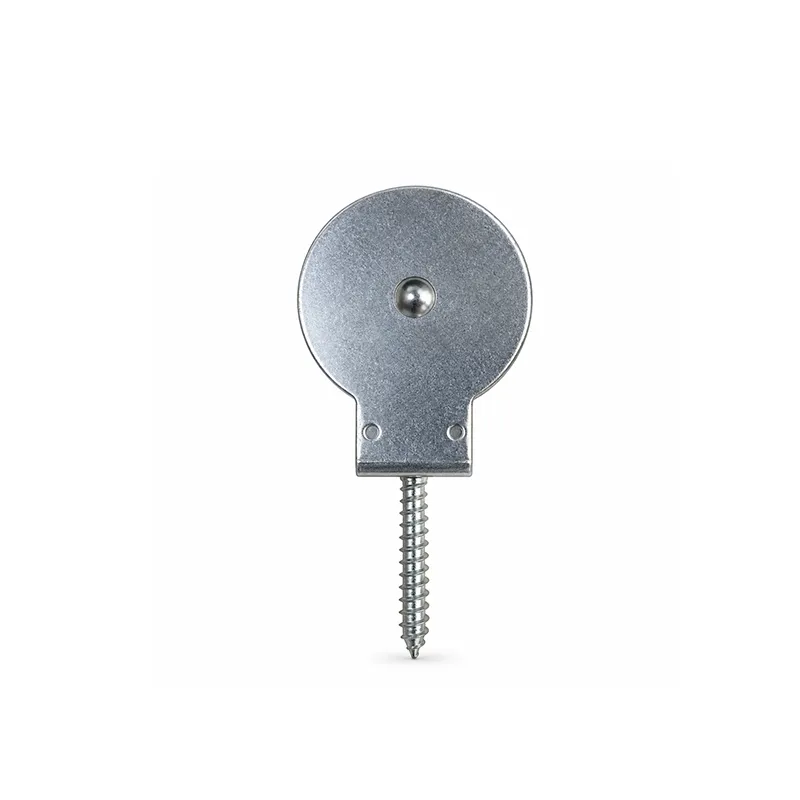 nylon wheel block with steel shell screw