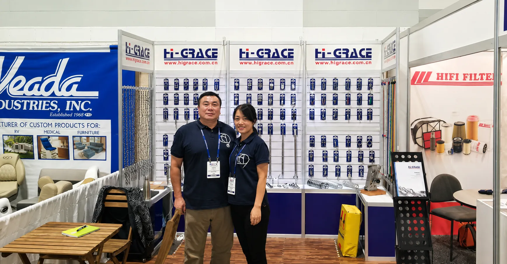 HIGRACE Showcased Marine Hardware Solutions at IBEX 2017 in Tampa